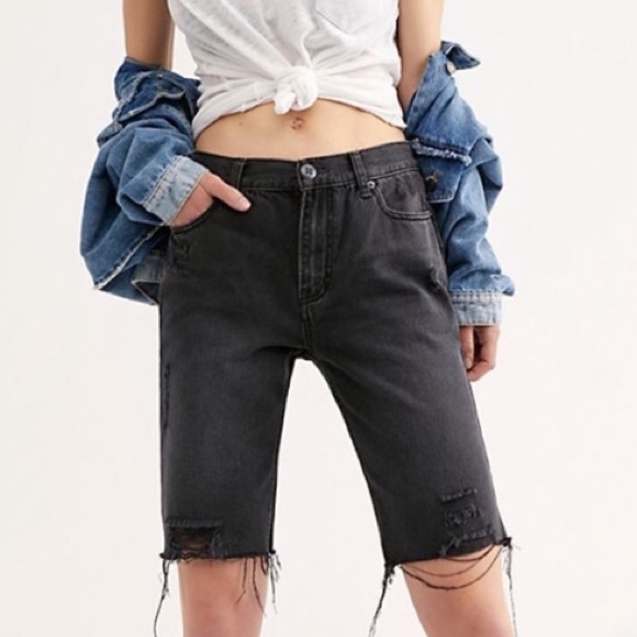 free people caroline cut off shorts